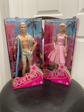 Opening Scene 'Barbie: The Movie' Barbie + Ken Set